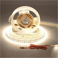 LED Strip Lights Natural White 12V Cuttable Connectable Dimmable