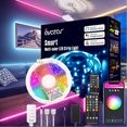 thumbnail image 1 of 16.4FT Smart LED Strip Lights Wifi Flexible APP Remote Control Work with Alexa Google Assistant Dimmable Backlight RGB Tape Lighting for Bedroom, 1 of 7
