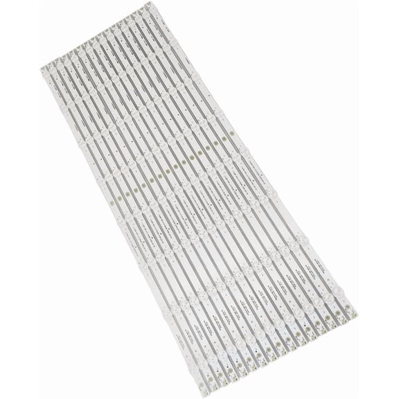 LED Strips Full Set LB65018 (16) Replacement for Vizio D65U-D2 D65-D2 E65X-C2 D65U-D2 LWZAUDES D65U-D2 LWZAUDFS D65-D2 LWZAUDBR D65-D2 LWZAUDCS