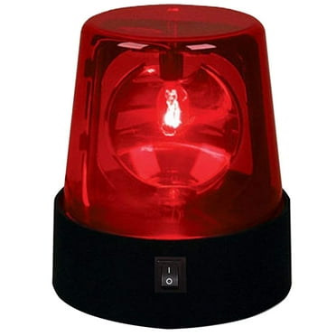 LED Strobe Light,360 Degree Rotating DJ Flashing Stage Effect Battery Powered Strobe Light Car Siren Strobe Light,Disco Party Rotating Lamp