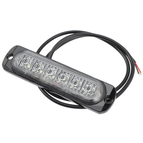 Raindrops LED Strobe Lights for Cars with High and Aluminum Alloy Shell Black Color