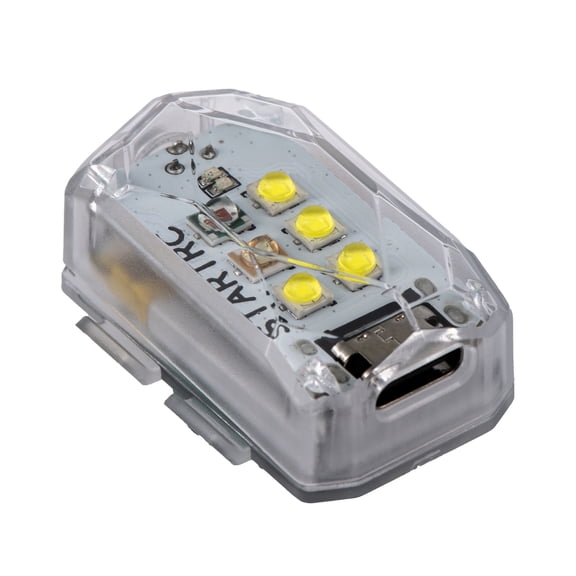 LED Strobe Light with Remote Control for DJI Mini 4 Pro, Mini 3, Avata 2, Air 3 / 3S, Anti-Collision Warning Light, Multi-Mode Rechargeable Visibility Light