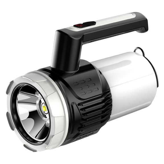LED Strong Light Portable Searchlight Outdoor Camping Tent Lamp Type-C Electrodeless Dimming Warm Light Lamp