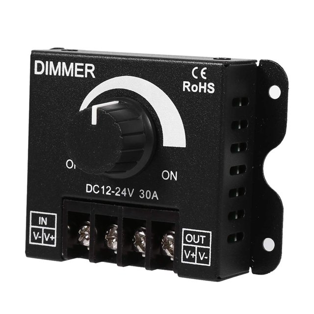 LED Switch Dimmer,12V24V 30A Light Strip Dimmer,Switch Dimmer