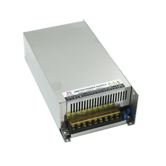 LED Switching Power Supply 1000W DC 48V 20A Power Adapter Driver Transformer 220V110V AC DC 48V for CCTV, Computer Project, 3D Printer, LED Strip Light, Router,Silver