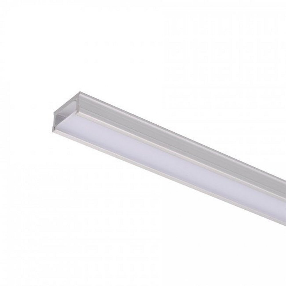 Sleek 60-Inch Aluminum LED Bathroom Light Channel