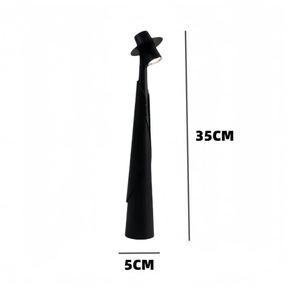LED Table Lamp Rechargeable Portable Ambient Light Bedside Desk Night Light