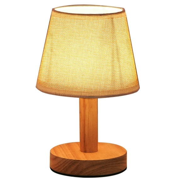 LED Table Lamp Stable Fabric Study Reading Night Light Home Decor