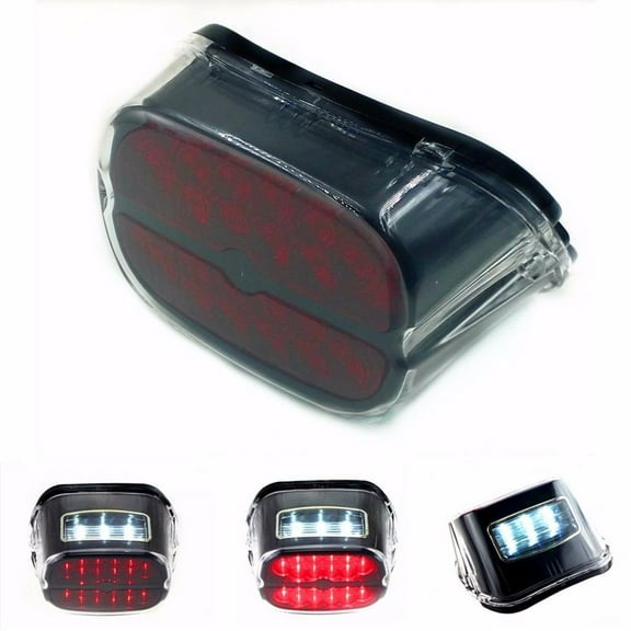 LED Tail Brake Light License Plate Lamp for Harley Touring Model FXST FLHTCU Road King Sportster Dyna FXDL Night Train FXSTB FXSTS