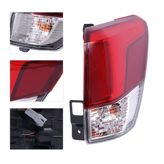 LED Tail Light Assembly, Tail Light Rear Lamp, for 19-21 Subaru Forester, 84912SJ060, 84912SJ070 (Passenger Side Taillight)