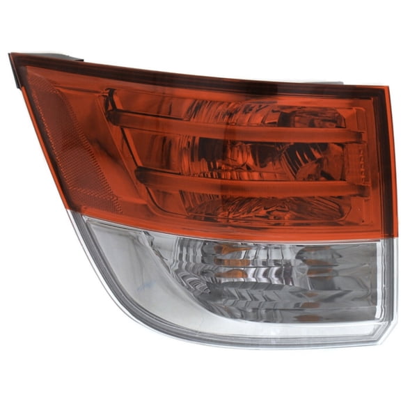 LED Tail Light For 14-17 Odyssey Mini Passenger Van Left Outer Clear/Red w/Bulbs