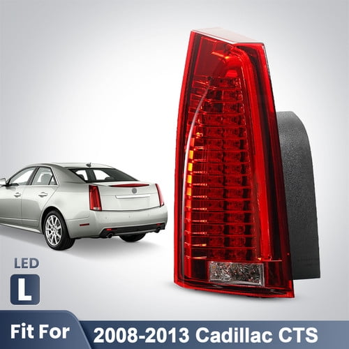 LED Tail Light For 2008-2013 Cadillac CTS Brake Lamp LED DRL Driver Left Side
