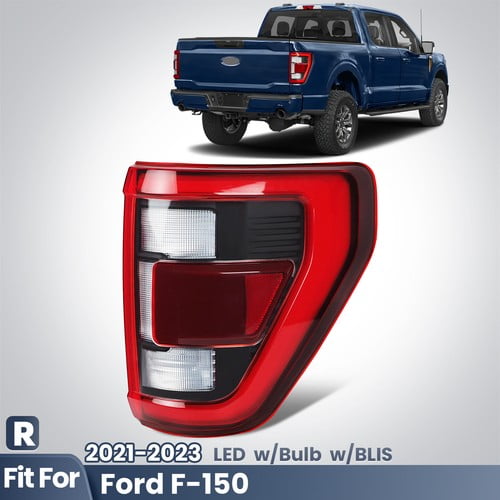 LED Tail Light For 2021-2023 Ford F-150 W/ BLIS NL3Z13404E Right Passenger Side