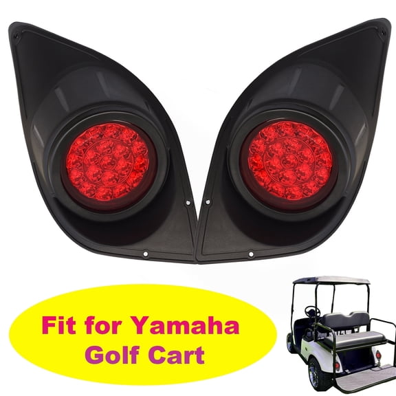 LED Golf Cart Tail Light Kit for Drive G29 2007-2016, 12V Rear Light Replacement Assembly Fit Gas & Electric Carts Easy Plug-and-Play Upgrade