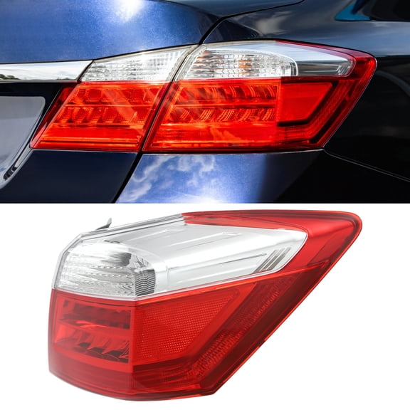 LED Tail Light,  LED Tail Light Passenger Side, LED Tail Light For 13-15 Honda Accord Sedan EX-L Touring Models
