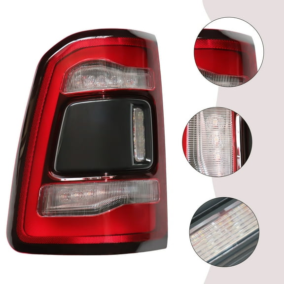 LED Tail Light Rear Lamp For Dodge RAM 1500 2019 2020 2021 2022 Left Driver Side Direct Replacement Cool Outlook