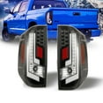 thumbnail image 1 of LED Tail Lights Assembly for 2014-2020 Toyota Tundra, Tail Rear lamps Replacement with Turn Signal Light/DRL/Brake Light/Reverse Light, Driver and Passenger side(Clear Lens), 1 of 10