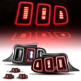 thumbnail image 1 of LED Tail Lights Assembly for 2010 2011 2012 2013 2014 Ford Mustang w/Sequential Dynamic Running Turn Light-Smoke Lens, 1 of 11
