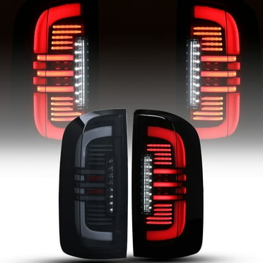 LED Tail Lights Brake Lamps For 2015-2022 GMC Canyon Left+Right Black Housing/Smoked Lens