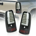 thumbnail image 1 of LED Tail Lights For 2003-2006 Chevy Silverado Brake Lamps LED Black Pair LH+RH, 1 of 4