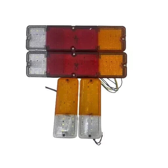 LED Tail Lights + Front Bumper Light Fit For Suzuki Samurai SJ410 SJ413 Gypsy