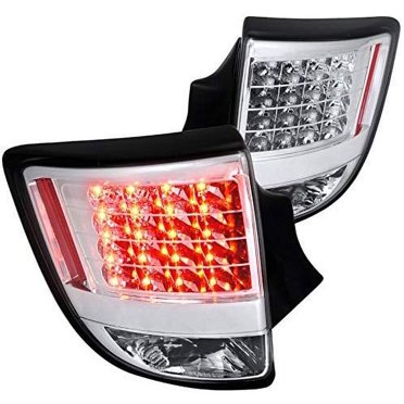 Smoke LED Tail Lights For 2000-2005 Toyota Celica – Left & Right, Chrome Housing, DOT/SAE