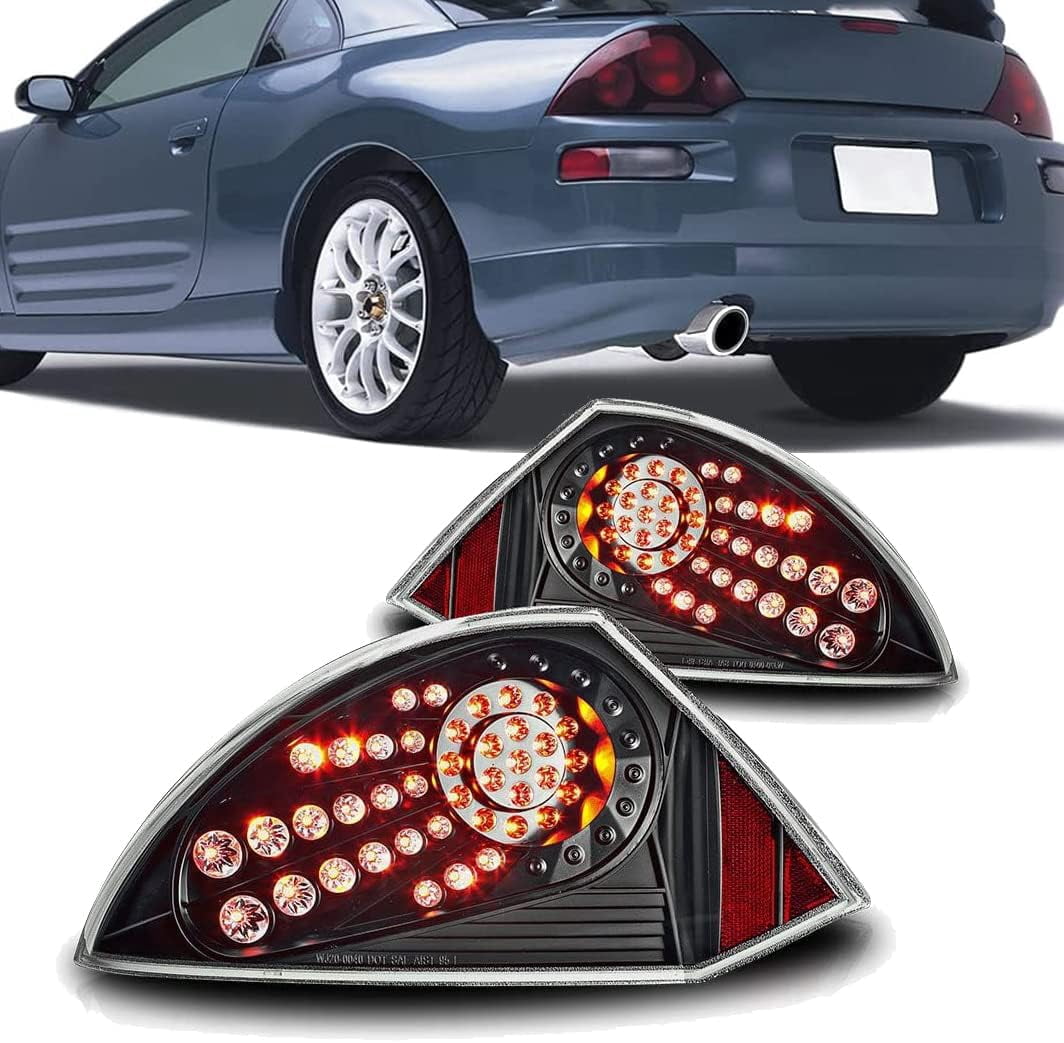 LED Tail Lights for 2000-2005 Mitsubishi Eclipse Tail Lamps LED Rear ...