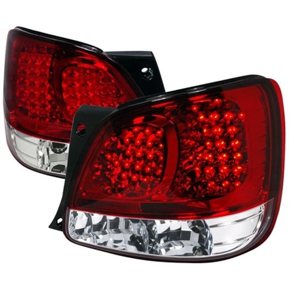 LED Tail Lights for 98 to 05 Lexus GS300- Red - 6 x 10 x 18 in.
