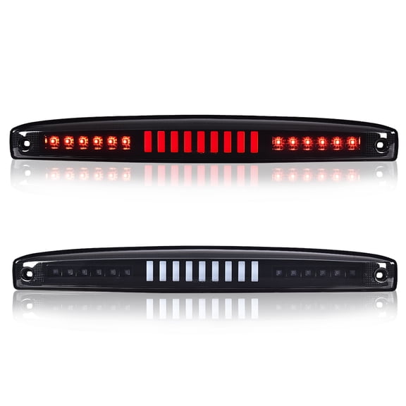 LED Tailgate High Mounted Brake Light Fit for 2003-2006 Dodge Ram 2500 3500 Rear Center Tailgate Lamp I Brake Light Replacement 05086509AA