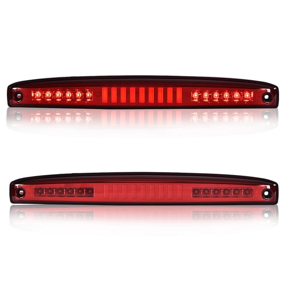 LED Tailgate High Mounted Brake Light Fit for 2003-2006 Dodge Ram 2500 3500 Rear Center Tailgate Lamp I Brake Light Replacement 05086509AA