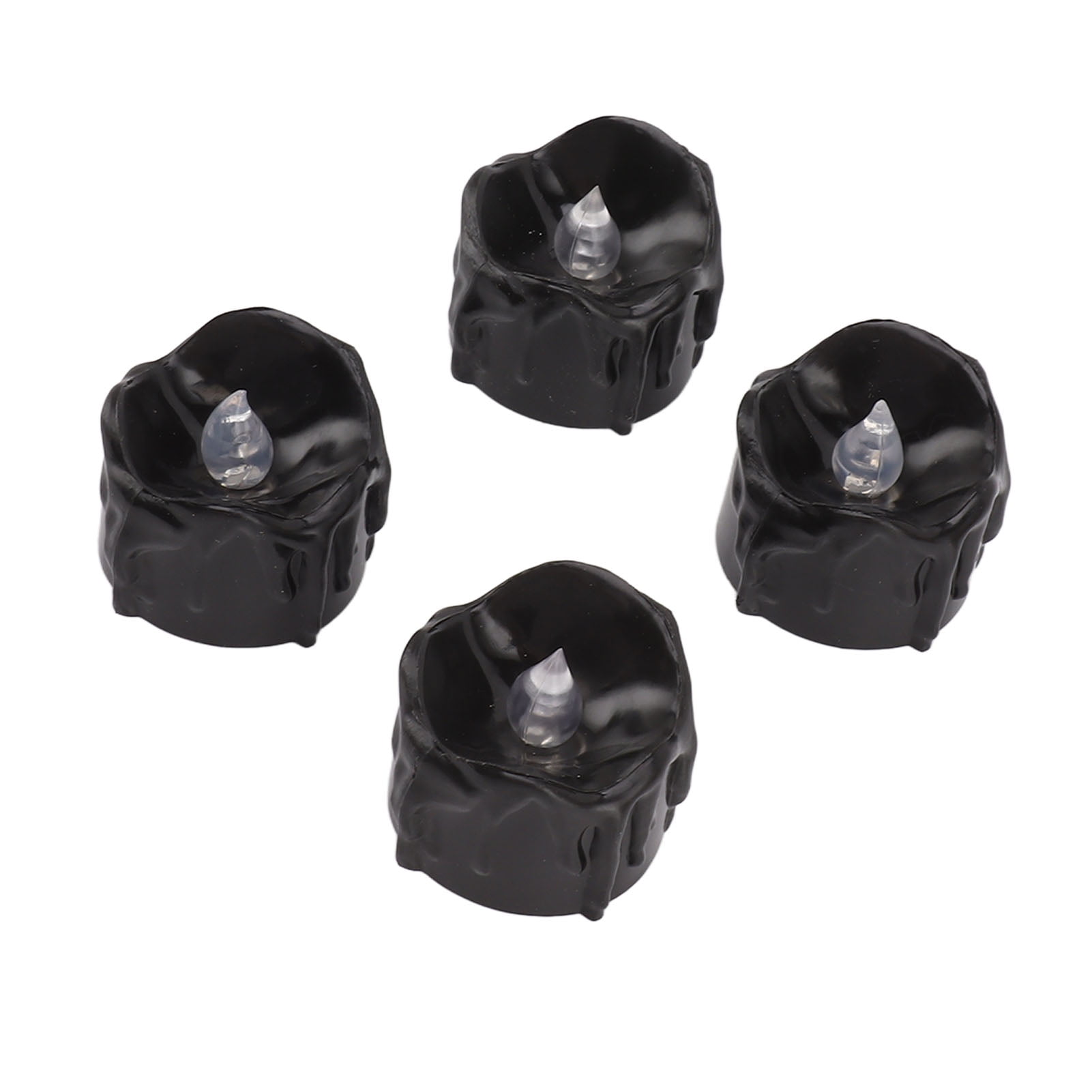 LED Tea Light, Battery Operated Tea Light Black Bottom Toggle Switch