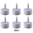 thumbnail image 1 of LED Tea Lights 3D Flameless Electric Tea Light Candle, 1 of 5
