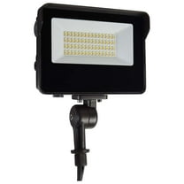 LED Tempered Glass Flood Light w/ CCT Tunable ColorQuick Bronze Finish