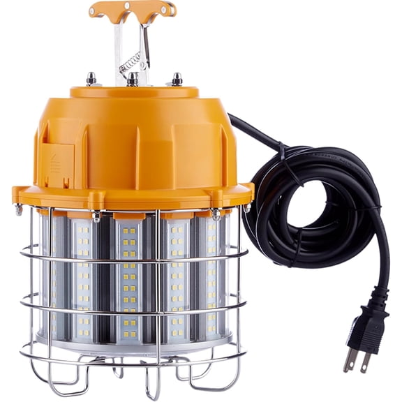 LED Temporary Work Light 60W 7200 Lumen 5000K Daylight with 10FT Cord Bestseling