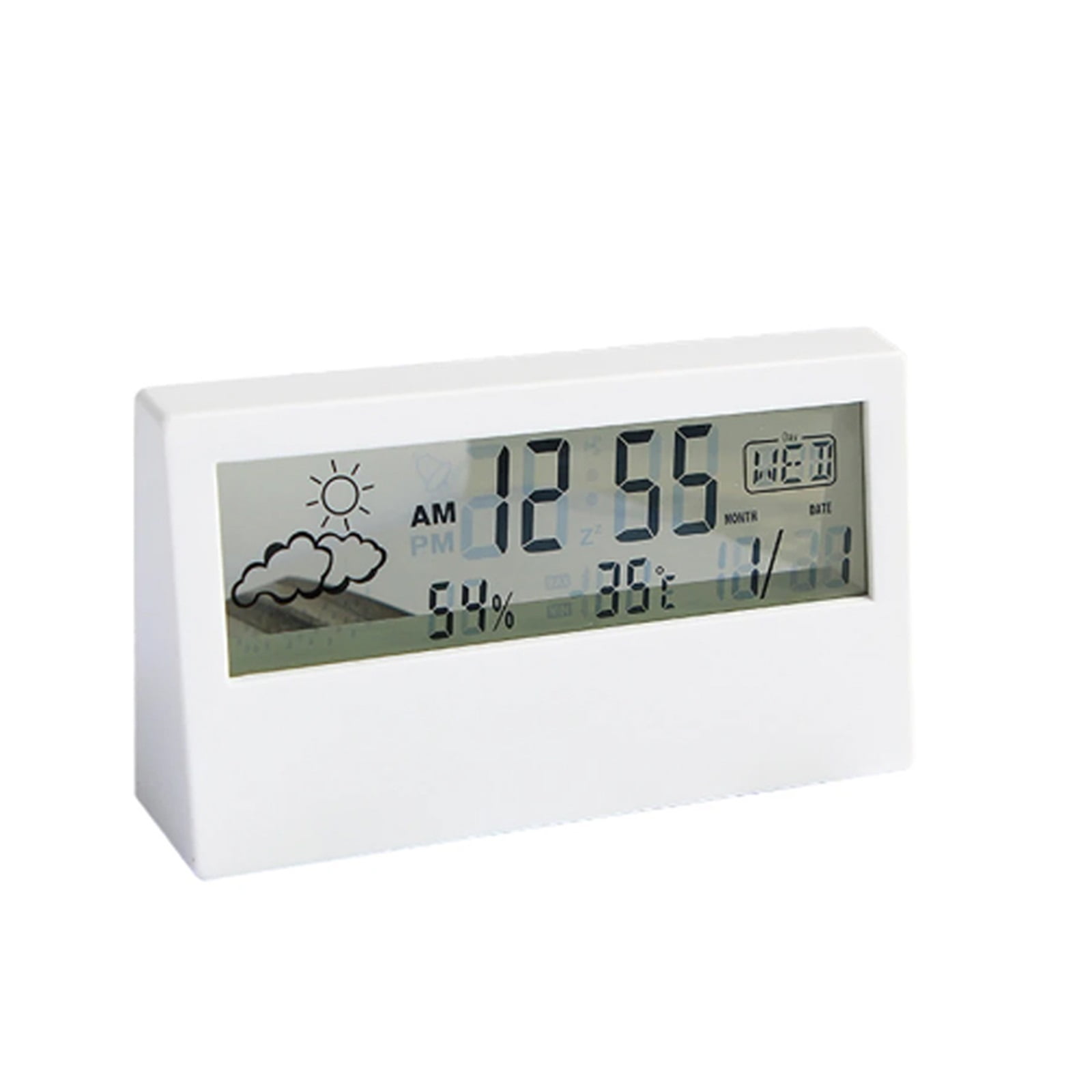 LED Thermometer Electronic Temperature Humidity Meter Weather Station for Home ,Simple Operation