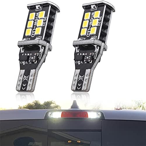 BMTxms 3pc LED Cargo & 3rd Brake Light Bulbs For 1997-2023 Ford F150 F250 – 912 921 T15 – CANbus