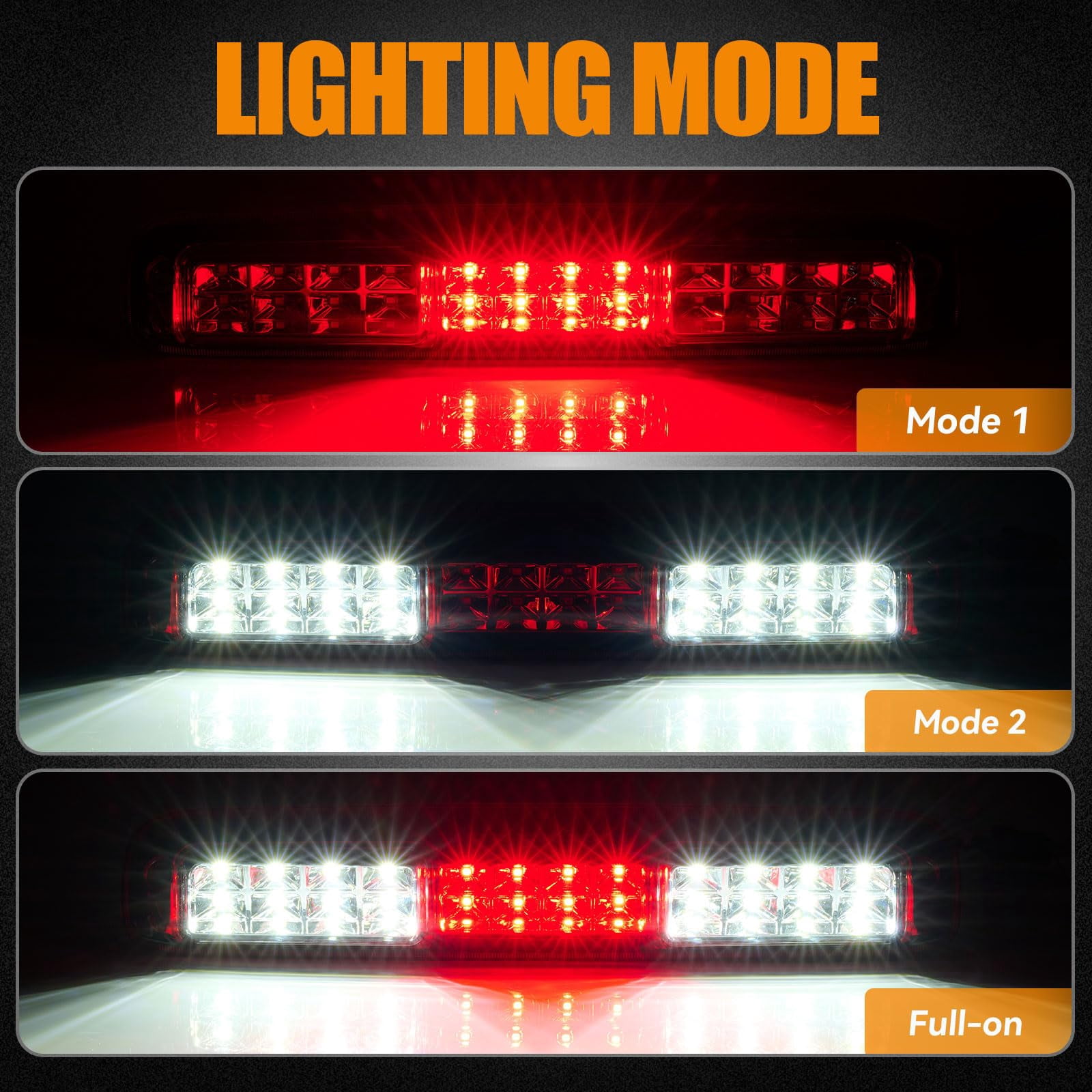 Abc Language Center LED Third Light High Mount Stop Light for 1999-2007 Chevy Silverado ...
