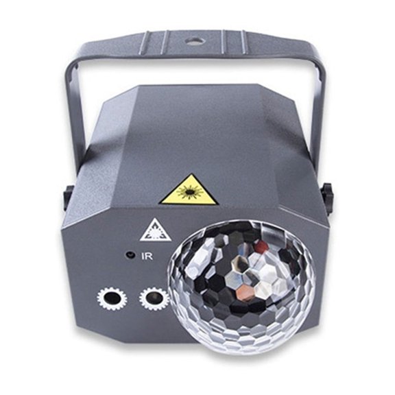 LED Three Hole Remote Control Dance Table Lamp DJ Party Multi Pattern Disco Lamp Wedding Dance Hall KTV Club Effect Lamp ,Easy to Install