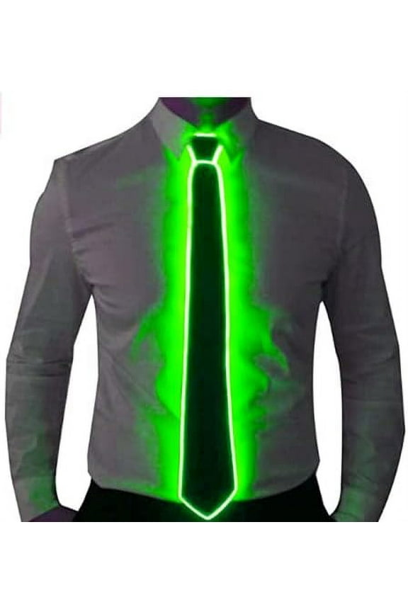 LED Tie, Light Up Tie Light Up Neck Ties Man Light Up Fanny Ties Novelty Necktie For Men LED Light Up Ties
