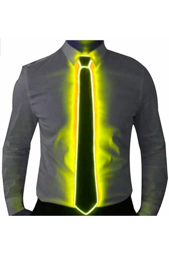 LED Tie, Light Up Tie Light Up Neck Ties Man Light Up Fanny Ties Novelty Necktie For Men LED Light Up Ties