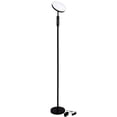 thumbnail image 1 of LED Torchiere Super Bright 70" Floor Lamp (5 Color Settings) 2,100 Lumens,Dimmable Black Metal with Remote, 1 of 5