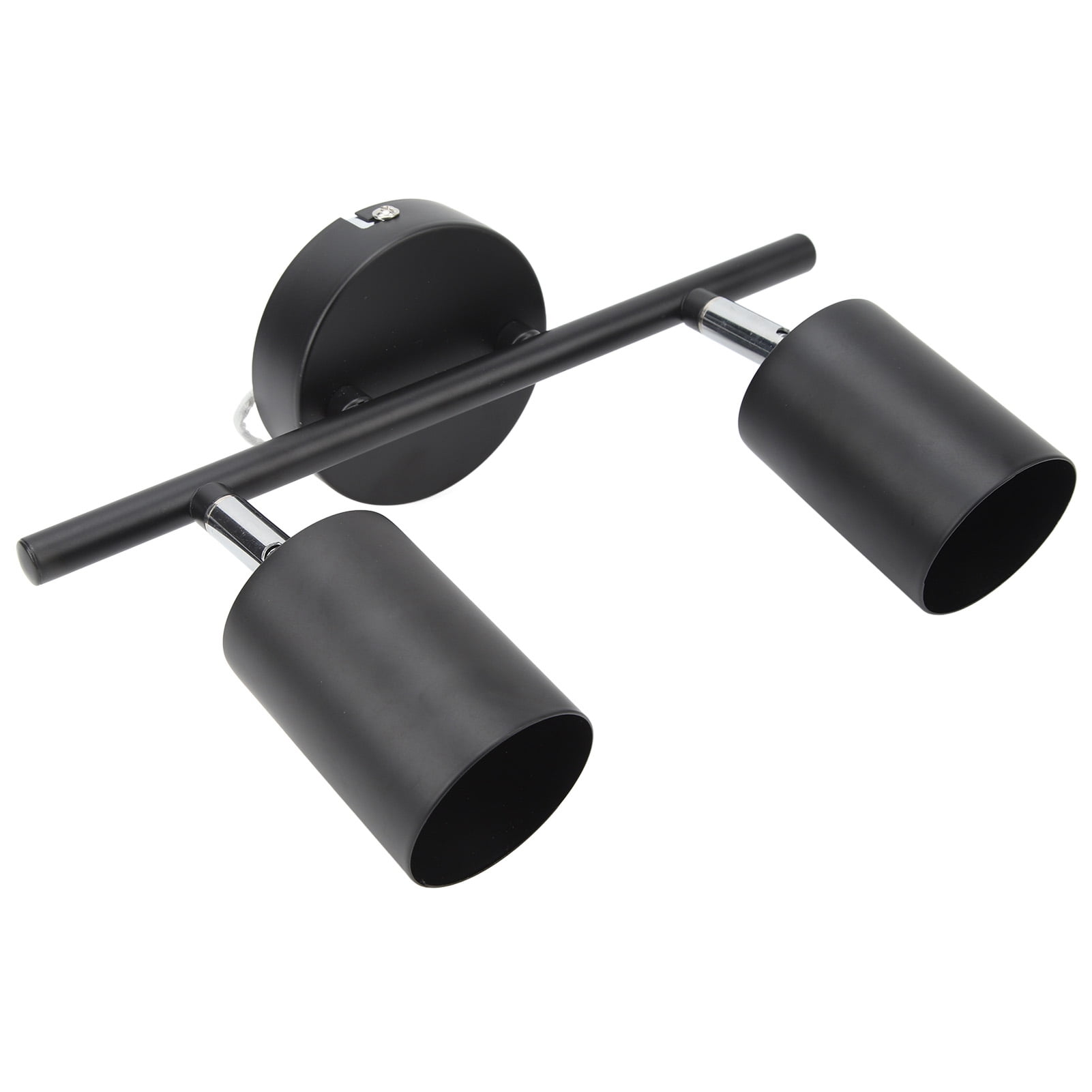 LED Track Light Kit, Matte Black Track Lighting Kit 90 Degrees