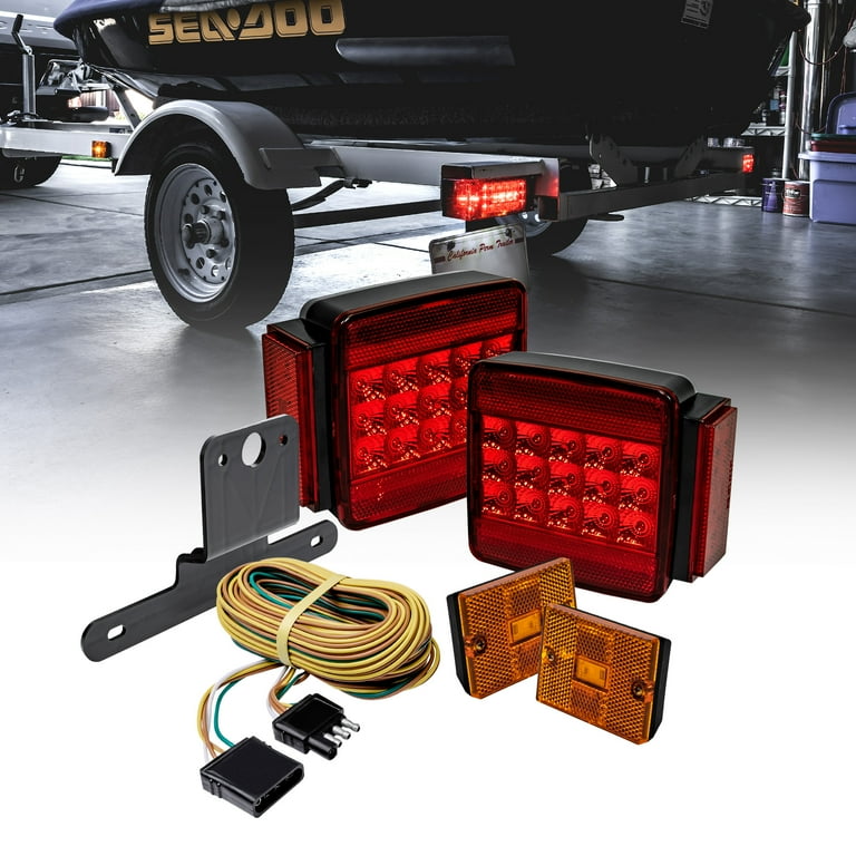 How To Wire Led Boat Trailer Lights Shelly Lighting