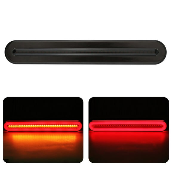 LED Trailer Truck DRL Brake Flowing Turn Signal Light Bar Rear Stop Tail Strip