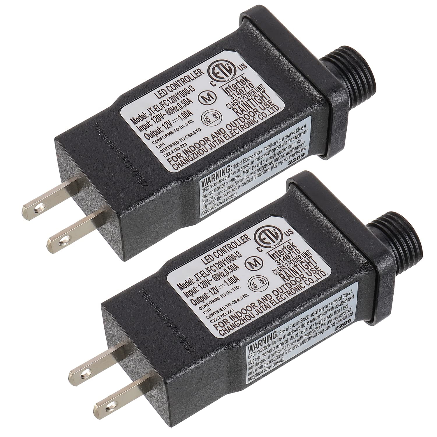 30V LED Transformer With 8 Modes & Memory - Low Voltage Power Supply For String Lights, IP44 Waterproof - View #3