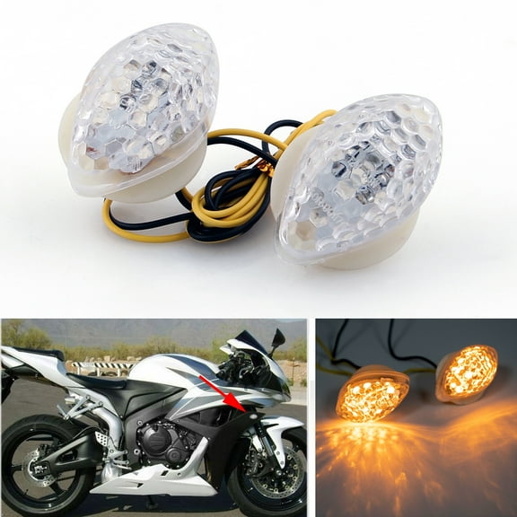 LED Turn Signals For Honda CBR 600 1000RR 2004-2013 CBR954 2002-2003 CBR929 F4 W