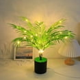 thumbnail image 1 of LED Twig Light under $5! Yannianjz LED Twig Lights for Potted Plants, USB Powered Simulation Plant Night Light, Holiday Decoration Tree Lights, Realistic Artificial Plant with Lighting, 1 of 6