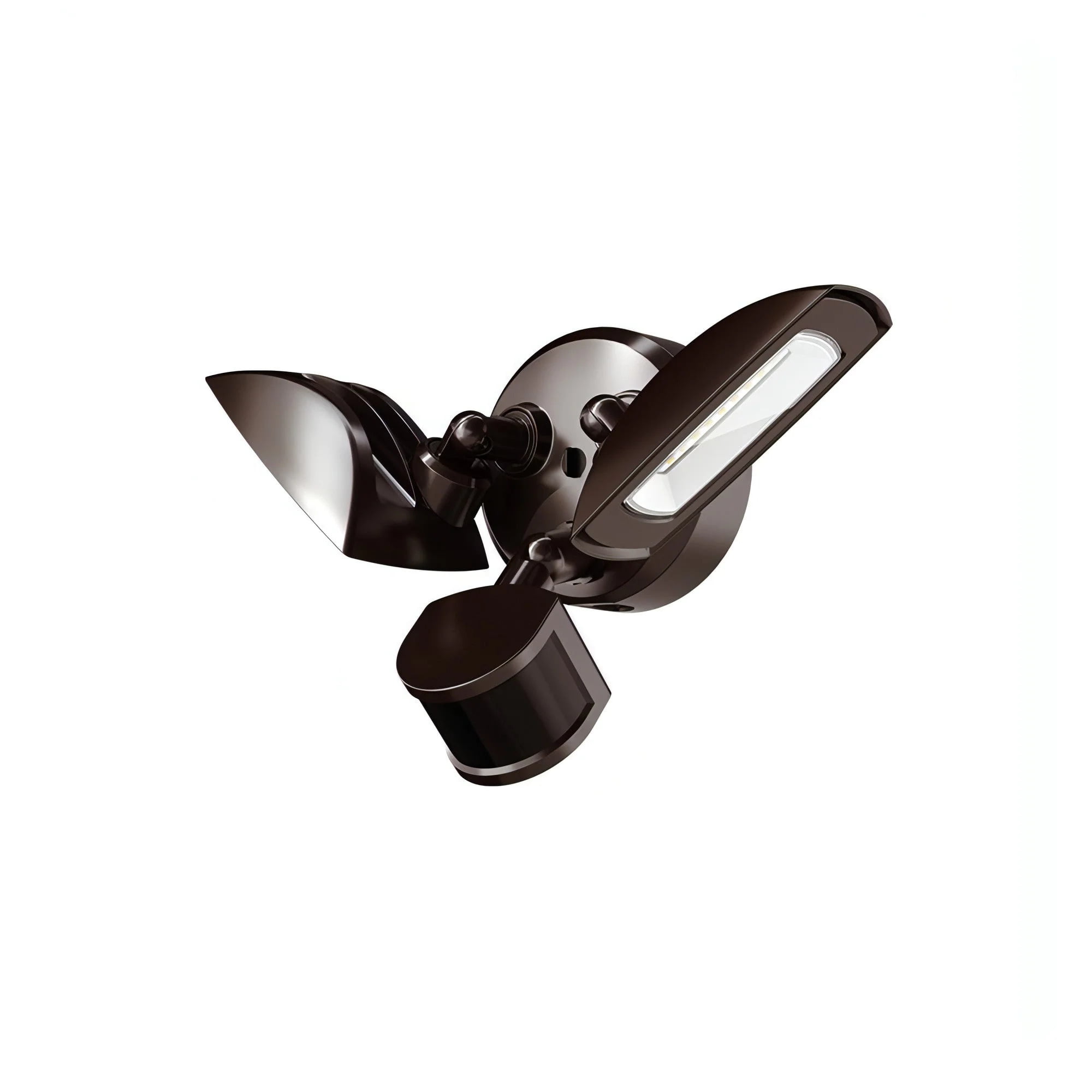 LED Twin Head Motion-Activated Flood Light