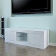 thumbnail image 1 of LED Two Door TV Cabinet White, 1 of 5