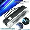 thumbnail image 1 of LED UV Cure Lamp Ultraviolet Light Car Glass Windshield Repair Kit Black, 1 of 6